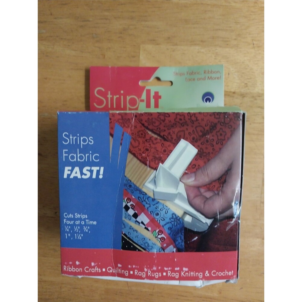 Strip-it Cuts Strips Four at a time Fabric (perfect for Quilting)